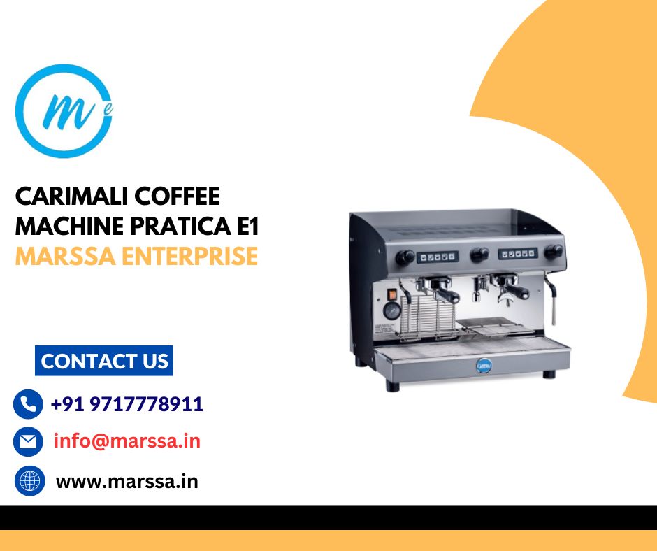 Carimali Coffee Machine Pratica E1 Marssa Enterprise Goa Panjim Varca