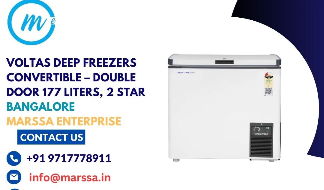Voltas Deep Freezers 177 Liters Bangalore l +91.9717778911