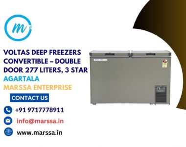 Voltas Deep Freezers Convertible – Double Door 277 Liters, 3 Star Agartala Marssa Enterprise