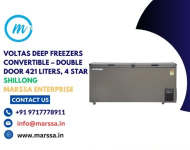 Voltas Deep Freezers Convertible – Double Door 421 Liters, 4 Star Shillong Marssa Enterprise