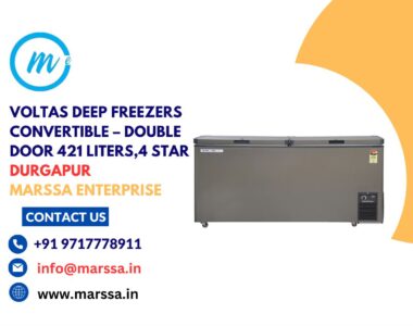 Voltas Deep Freezers Convertible – Double Door 421 Liters,4 Star Durgapur Marssa Enterprise