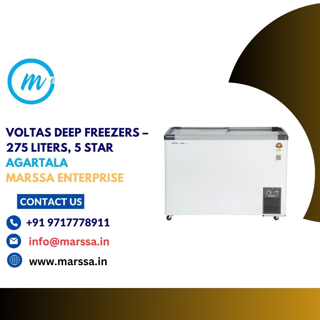Voltas Deep Freezers – 275 Liters, 5 Star Agartala Marssa Enterprise