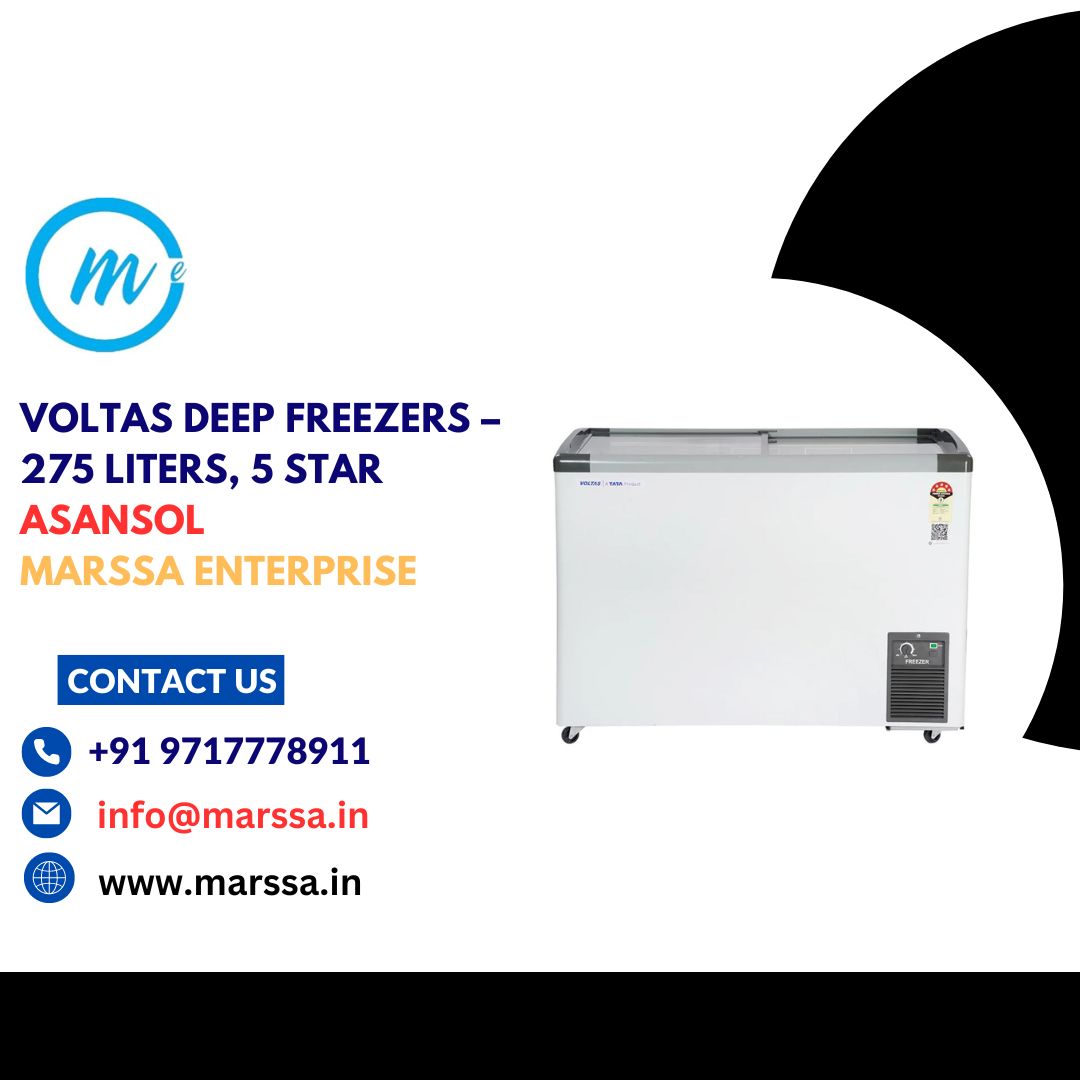 Voltas Deep Freezers – 275 Liters, 5 Star Asansol Marssa Enterprise