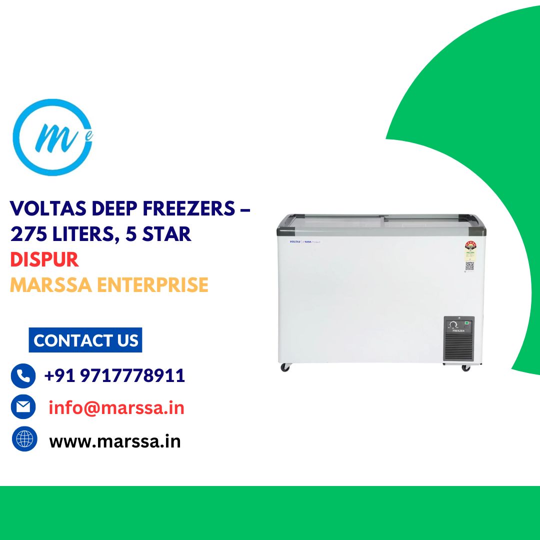 Voltas Deep Freezers – 275 Liters, 5 Star Dispur Marssa Enterprise