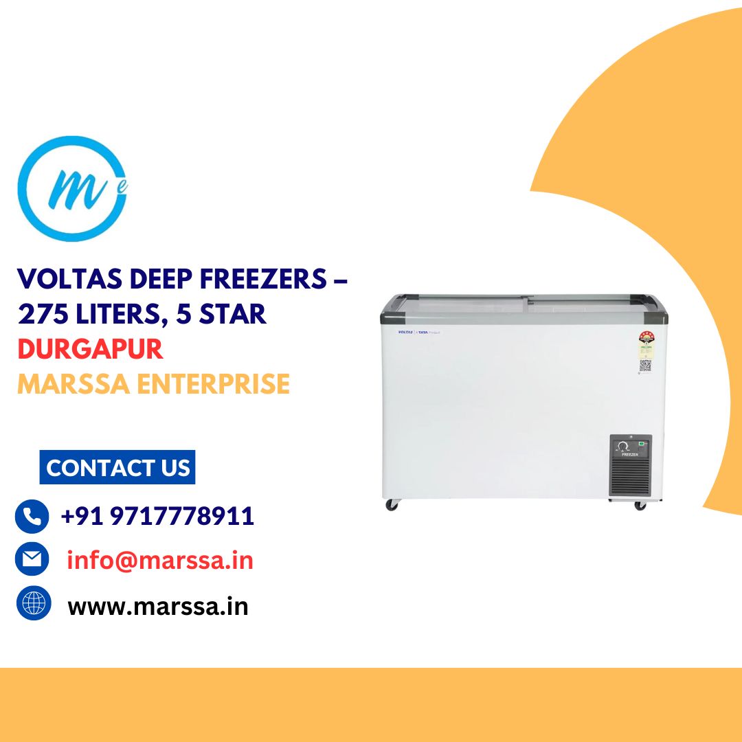 Voltas Deep Freezers – 275 Liters, 5 Star Durgapur Marssa Enterprise