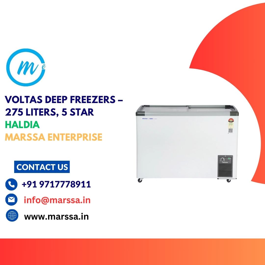 Voltas Deep Freezers – 275 Liters, 5 Star Haldia Marssa Enterprise