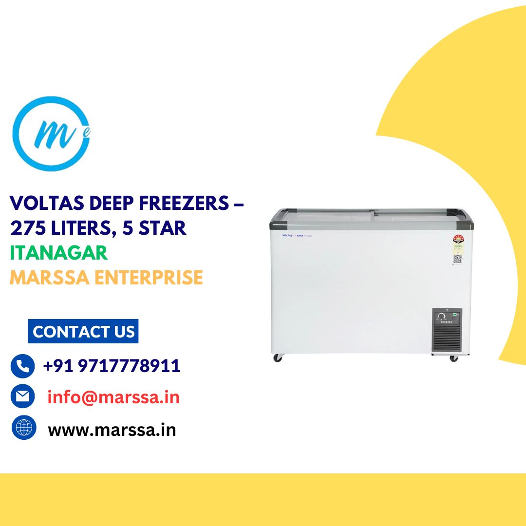 Voltas Deep Freezers – 275 Liters, 5 Star Itanagar Marssa Enterprise
