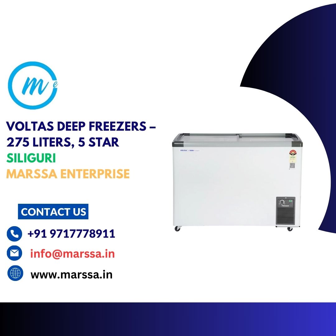 Voltas Deep Freezers – 275 Liters, 5 Star Siliguri Marssa Enterprise