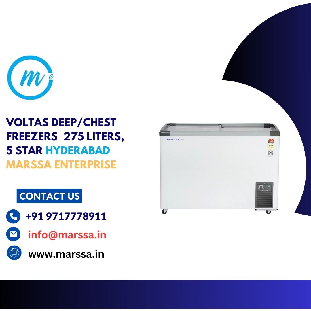 Voltas Deep/Chest Freezers 275 Liters, 5 Star Hyderabad Marssa Enterprise