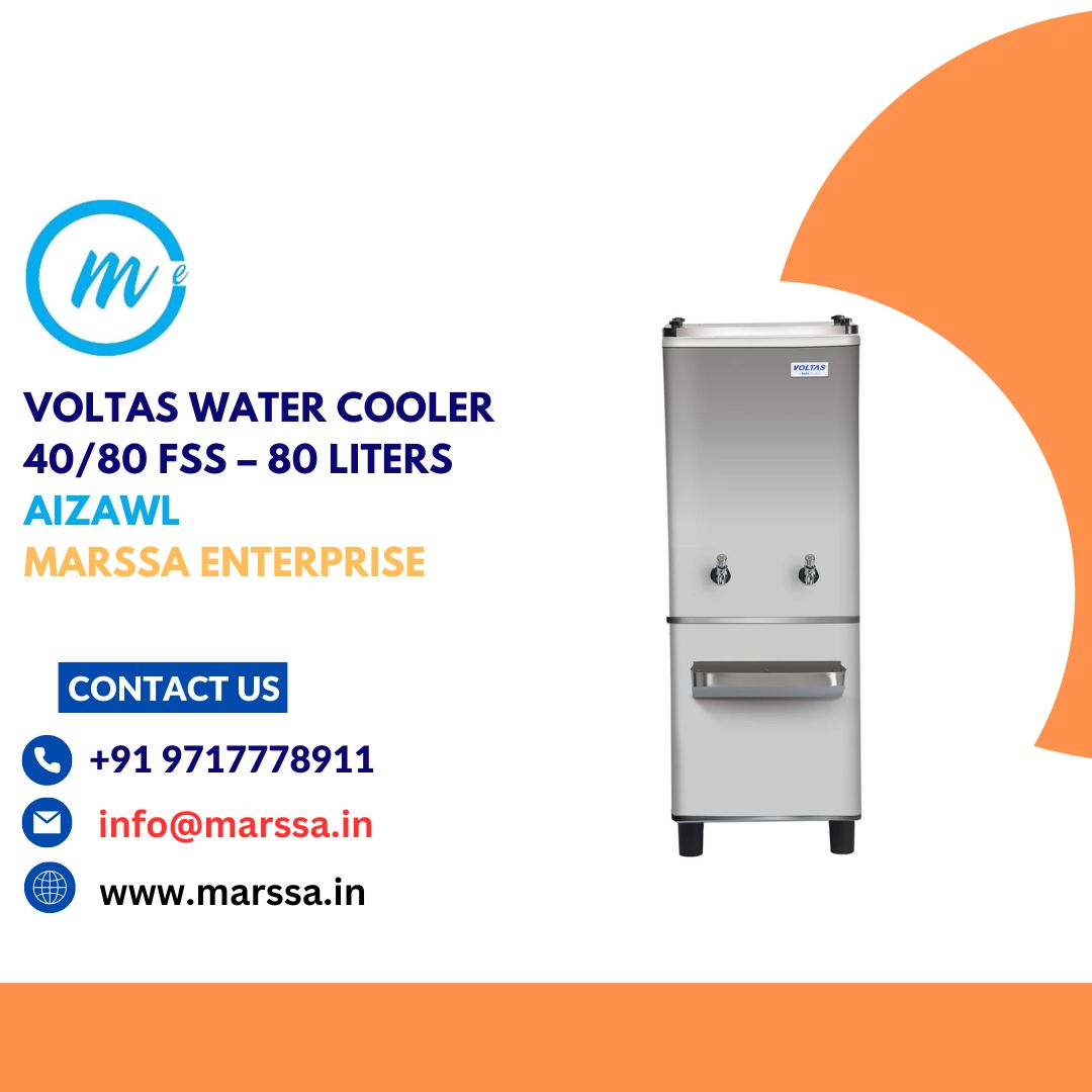 Voltas Water Cooler 40/80 FSS – 80 Liters Aizawl Marssa Enterprise
