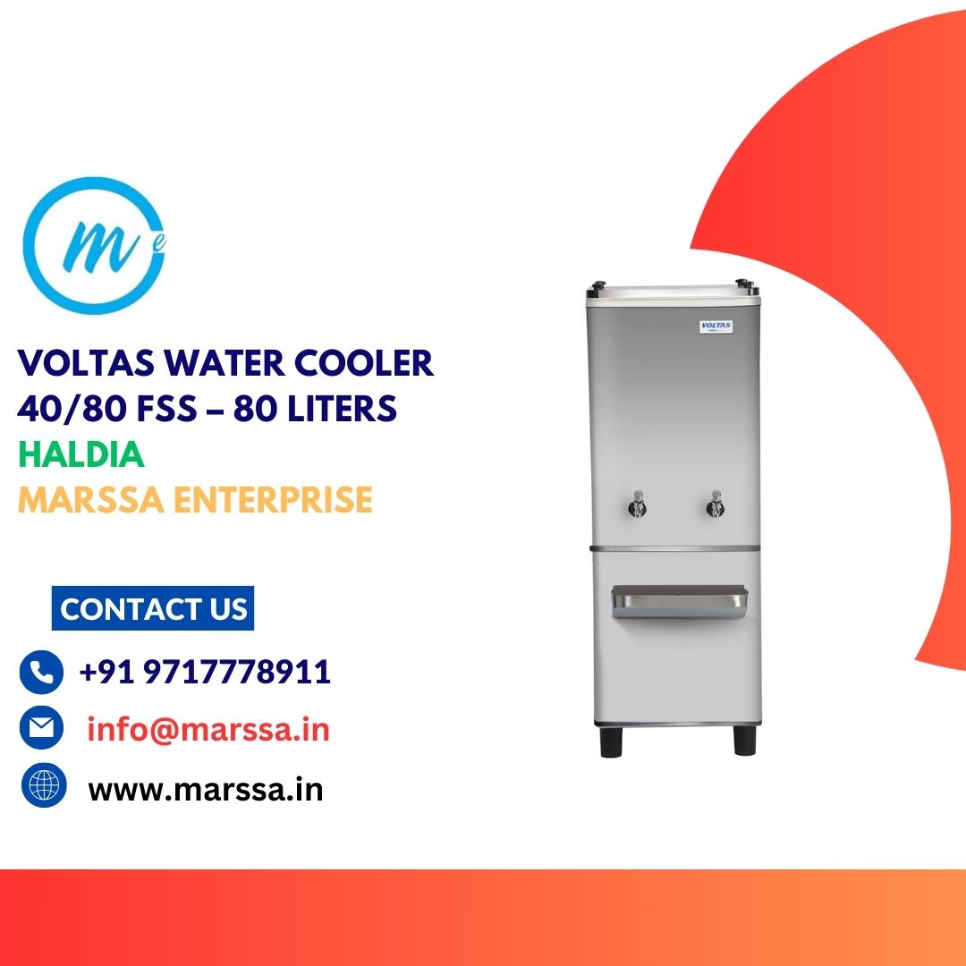 Voltas Water Cooler 40/80 FSS – 80 Liters Haldia Marssa Enterprise