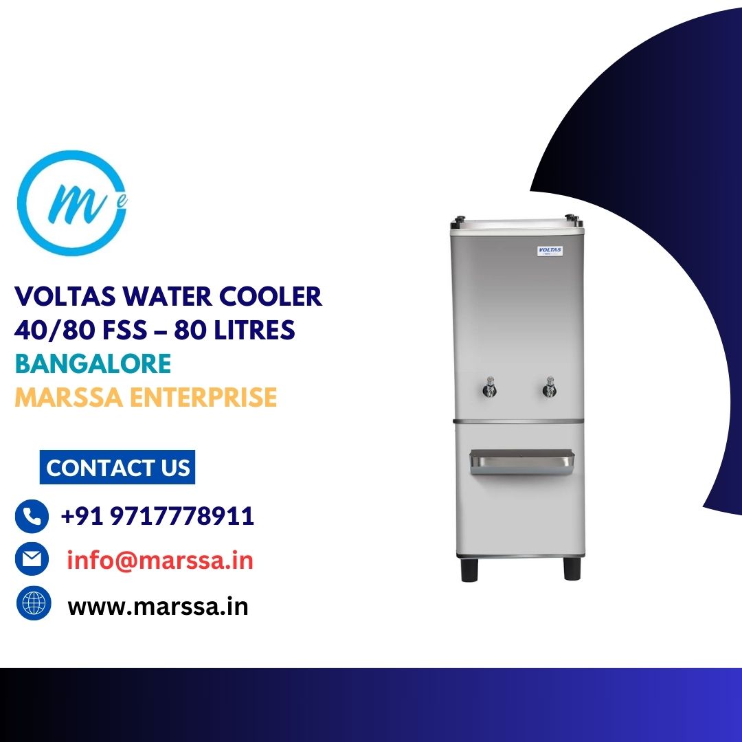 Voltas Water Cooler 40/80 FSS – 80 Litres Bangalore Marssa Enterprise