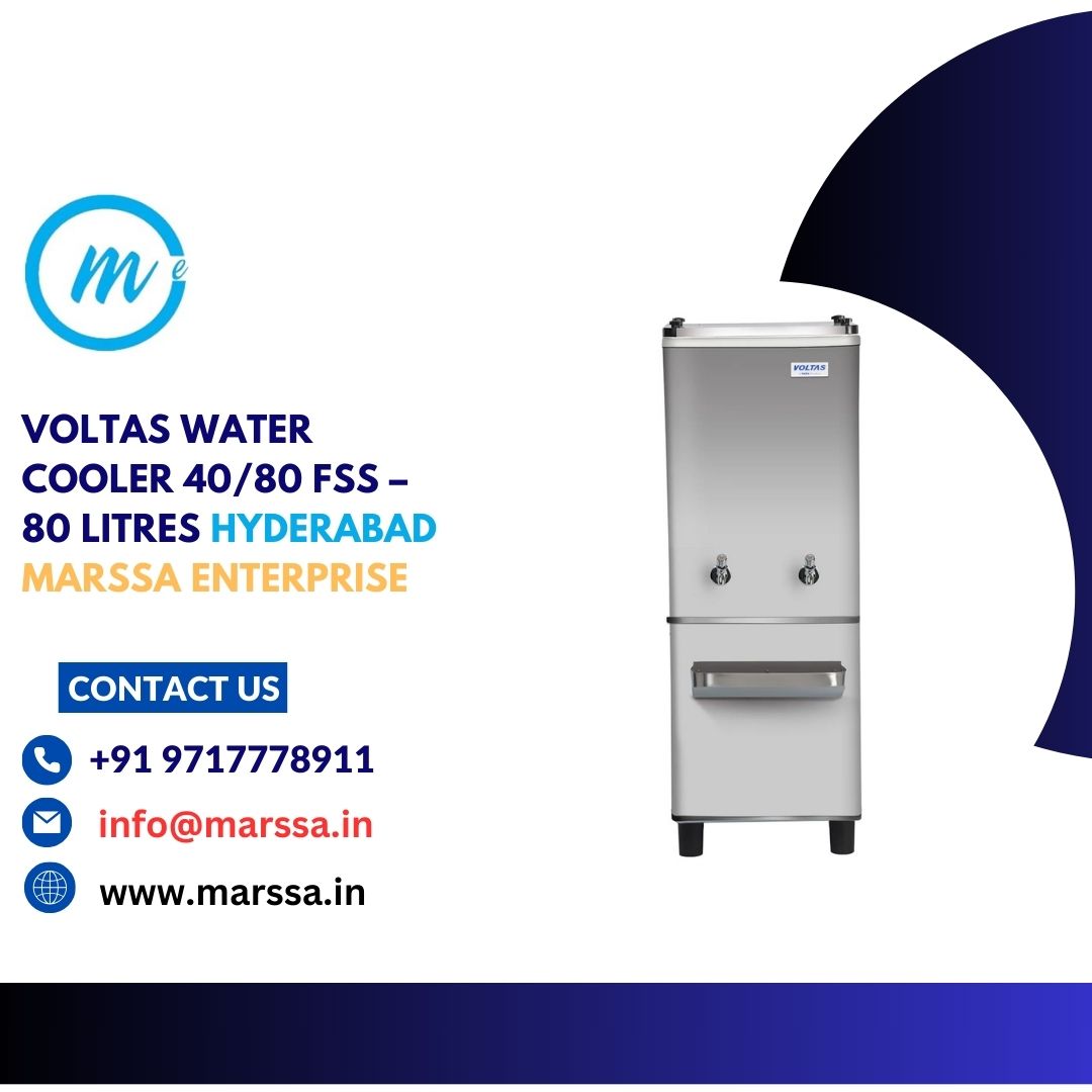 Voltas Water Cooler 40/80 FSS – 80 Litres Hyderabad Marssa Enterprise