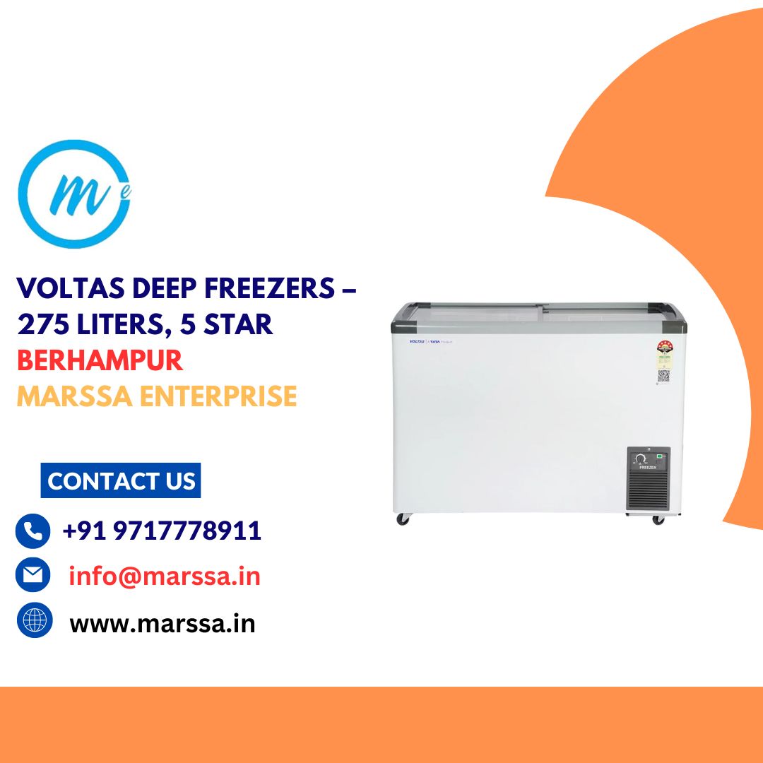 Voltas Deep Freezers – 275 Liters, 5 Star Berhampur Marssa Enterprise