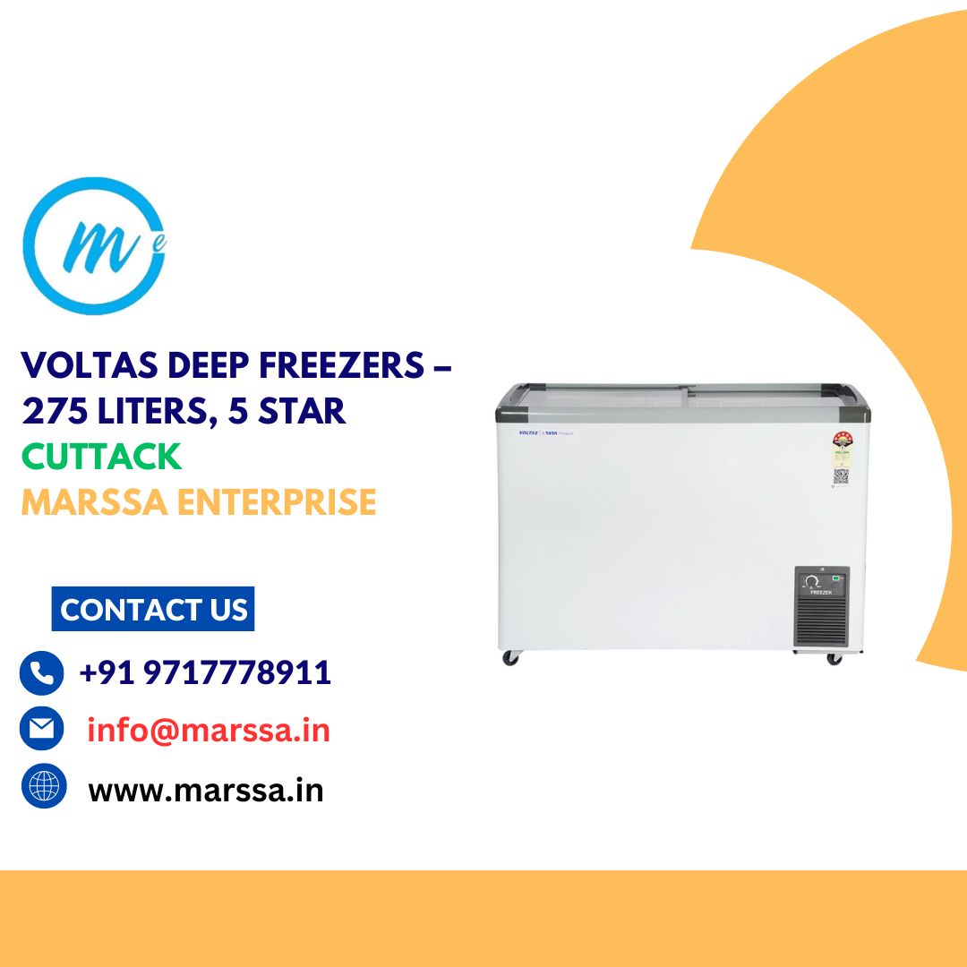 Voltas Deep Freezers – 275 Liters, 5 Star Cuttack Marssa Enterprise