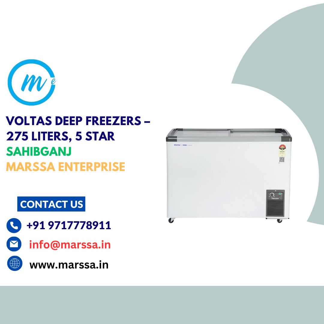 Voltas Deep Freezers – 275 Liters, 5 Star Sahibganj Marssa Enterprise