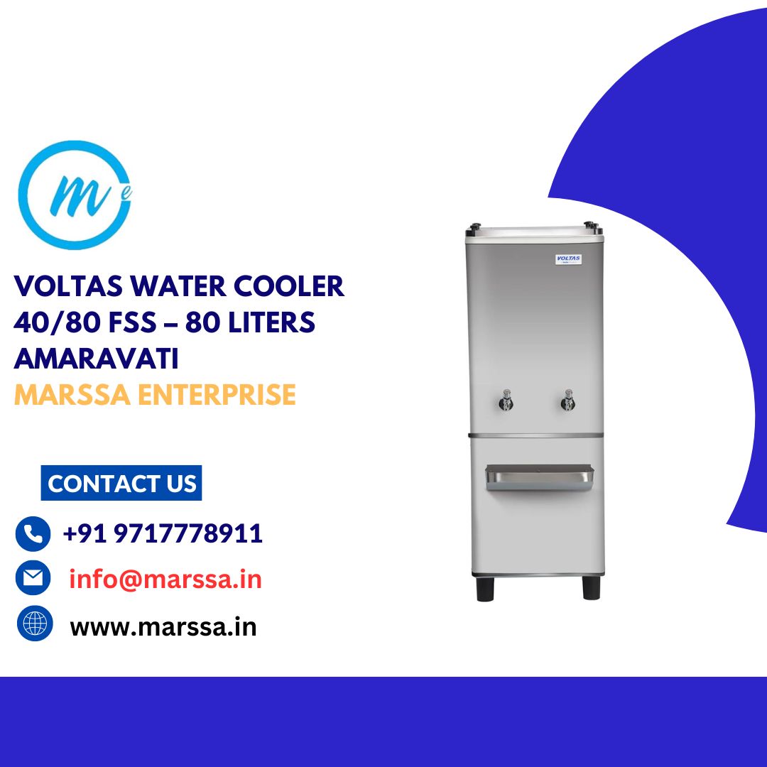 Voltas Water Cooler 40/80 FSS – 80 Liters Amaravati Marssa Enterprise