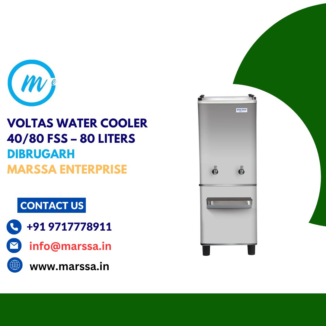 Voltas Water Cooler 40/80 FSS – 80 Liters Dibrugarh Marssa Enterprise