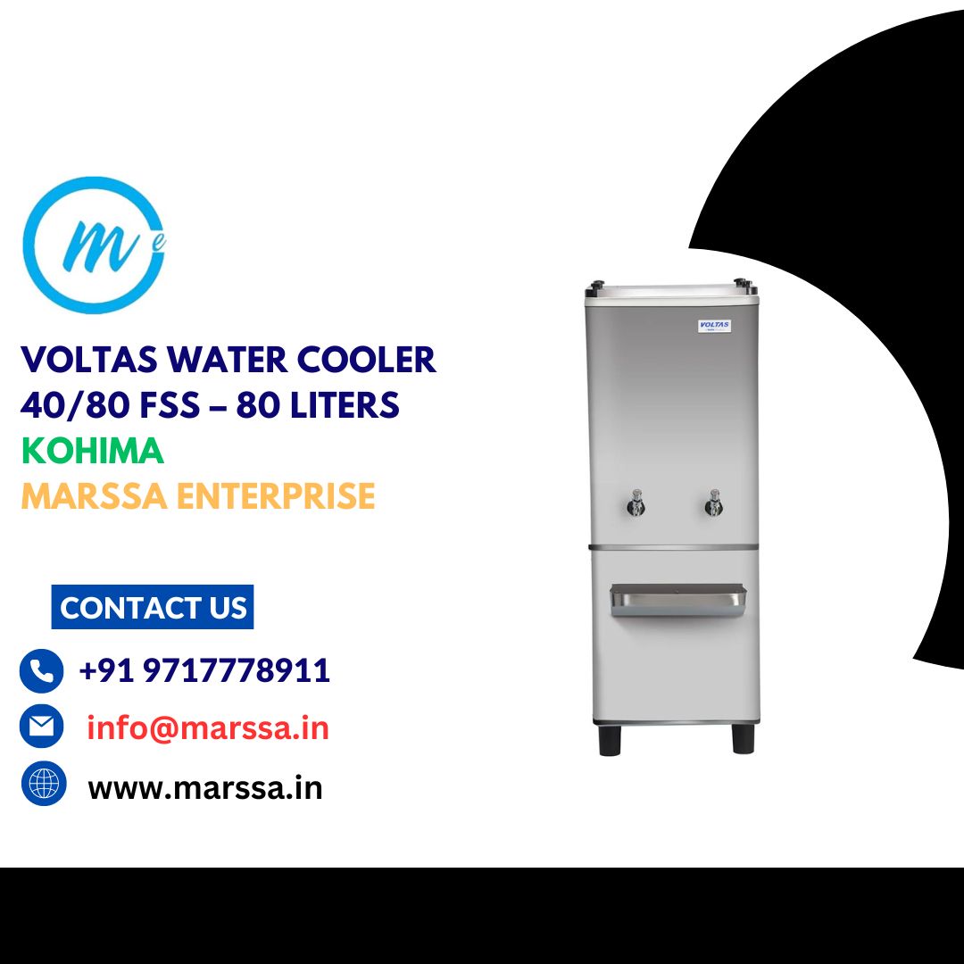 Voltas Water Cooler 40/80 FSS – 80 Liters Kohima Marssa Enterprise