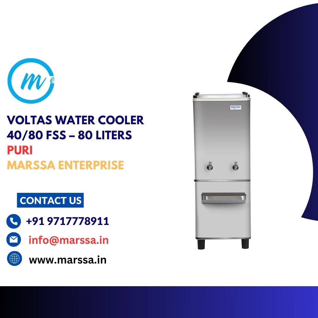 Voltas Water Cooler 40/80 FSS – 80 Liters Puri Marssa Enterprise