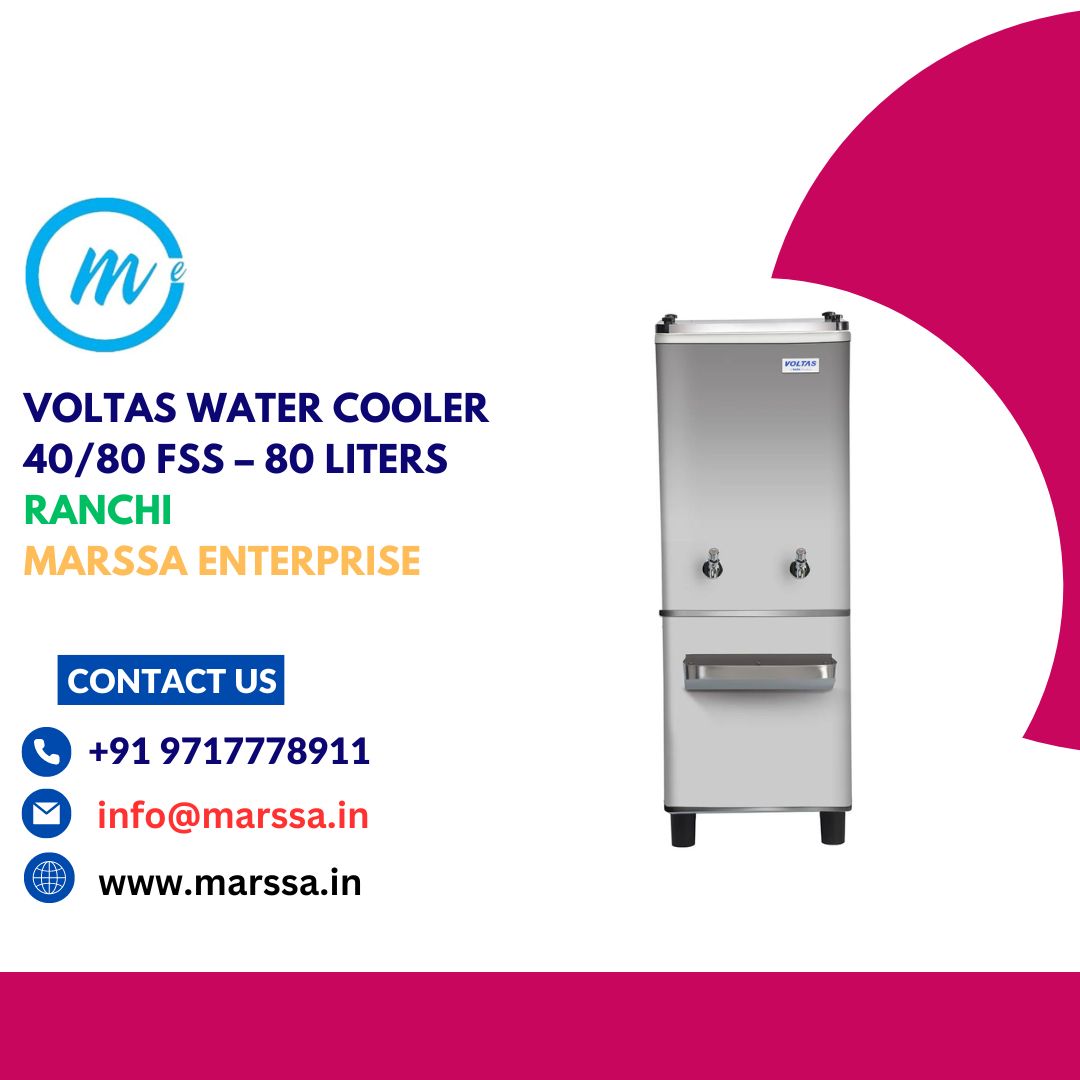 Voltas Water Cooler 40/80 FSS – 80 Liters Ranchi Marssa Enterprise