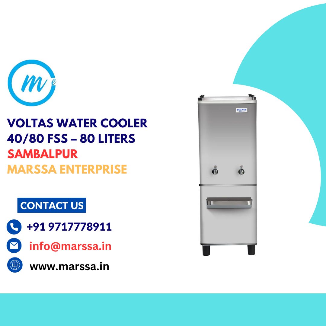 Voltas Water Cooler 40/80 FSS – 80 Liters Sambalpur Marssa Enterprise