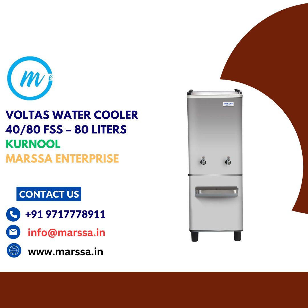 Voltas Water Cooler 40/80 FSS – 80 Liters Kurnool Marssa Enterprise