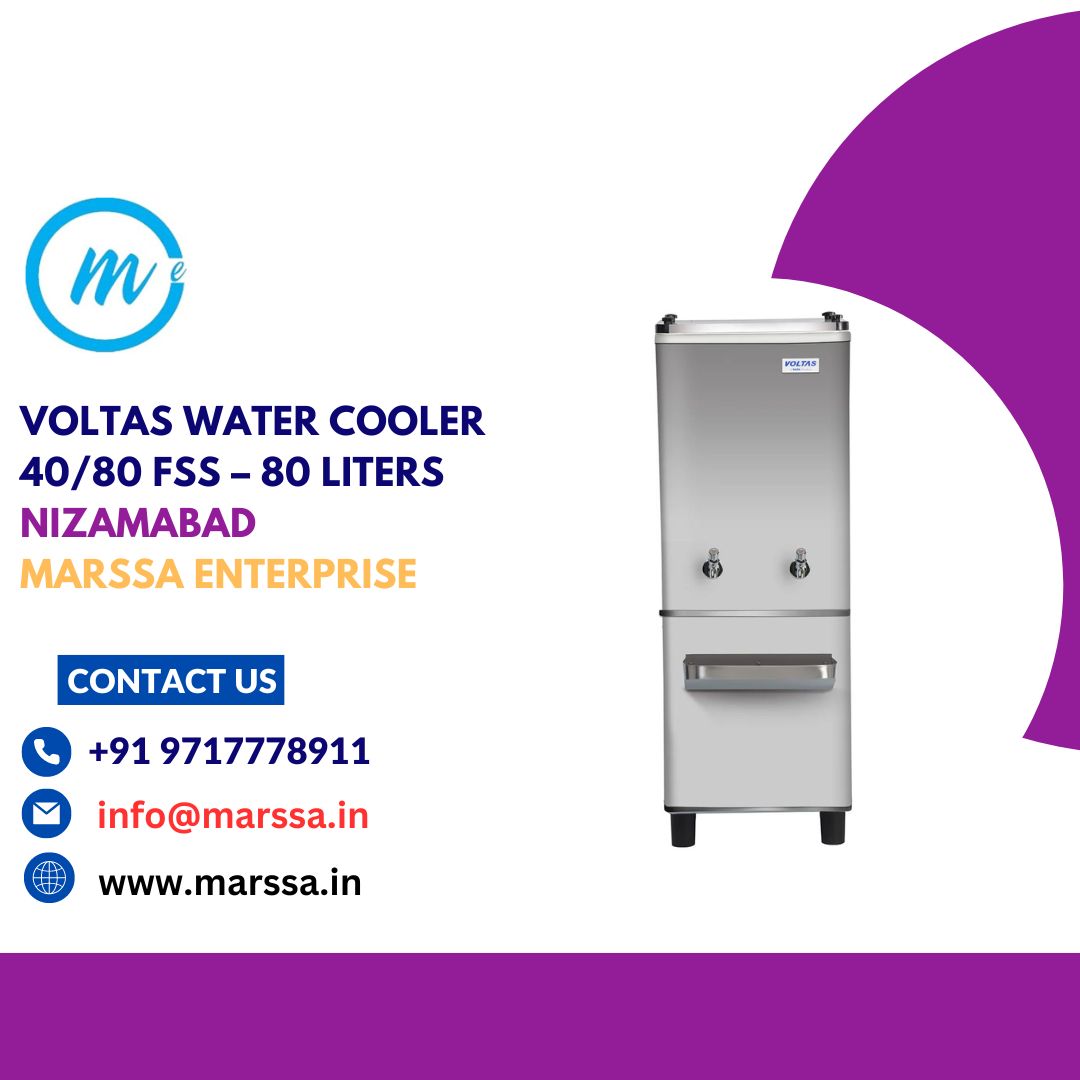 Voltas Water Cooler 40/80 FSS – 80 Liters Nizamabad Marssa Enterprise