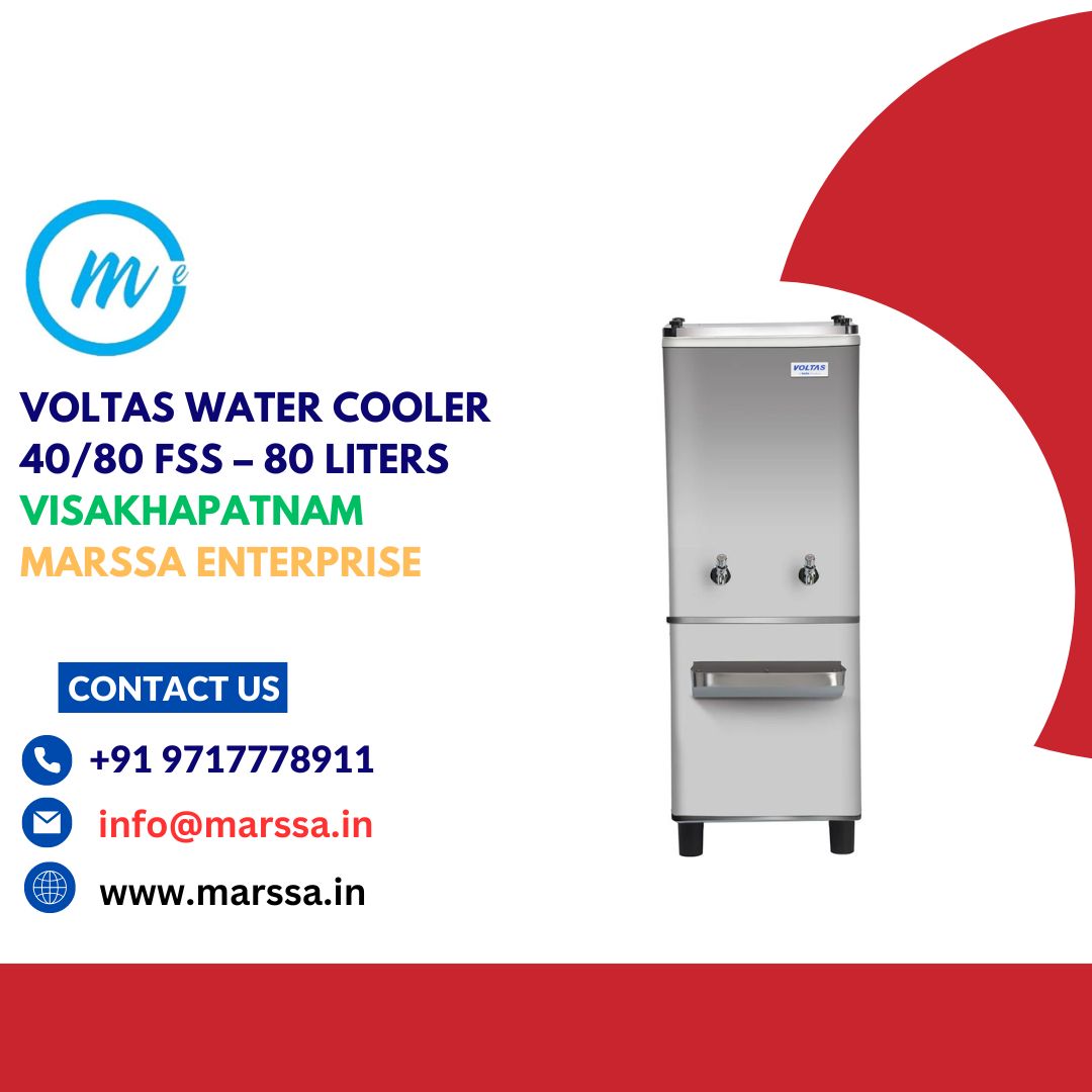 Voltas Water Cooler 40/80 FSS – 80 Liters Visakhapatnam Marssa Enterprise