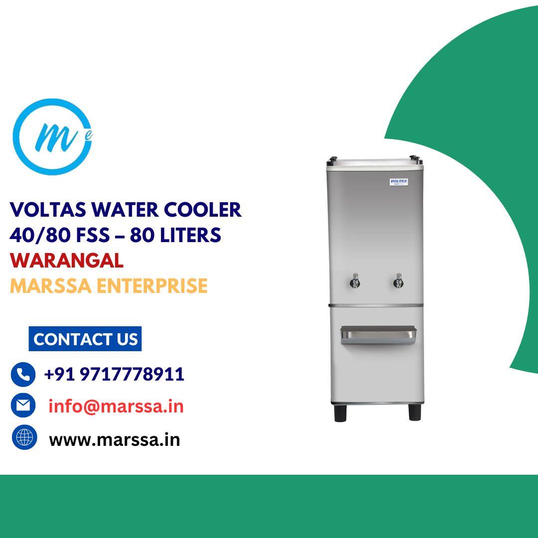 Voltas Water Cooler 40/80 FSS – 80 Liters Warangal Marssa Enterprise