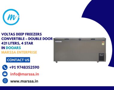 Voltas Deep Freezers Convertible – Double Door 421 Liters, 4 Star in Dooars Marssa Enterprise