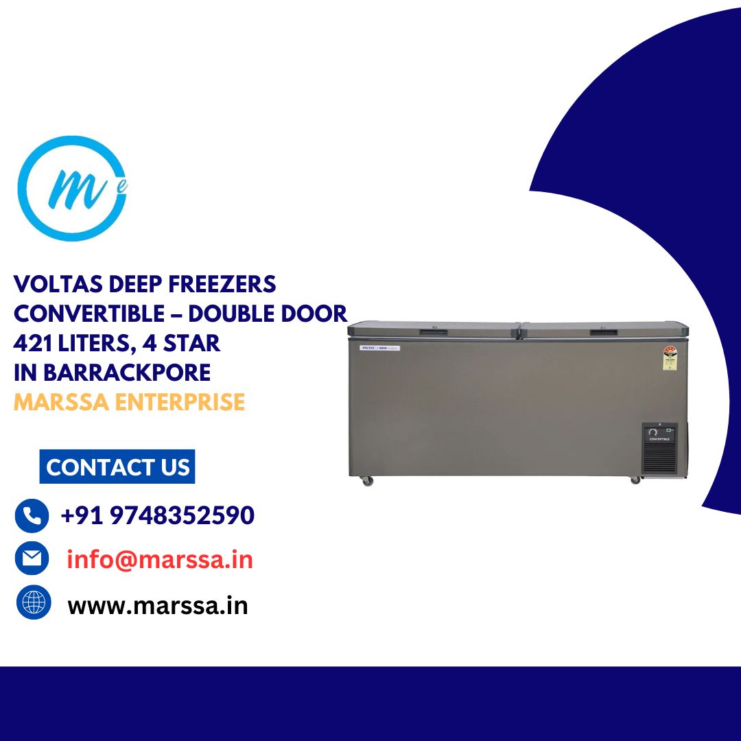 Voltas Deep Freezers Convertible – Double Door 421 Liters, 4 Star in Barrackpore Marssa Enterprise
