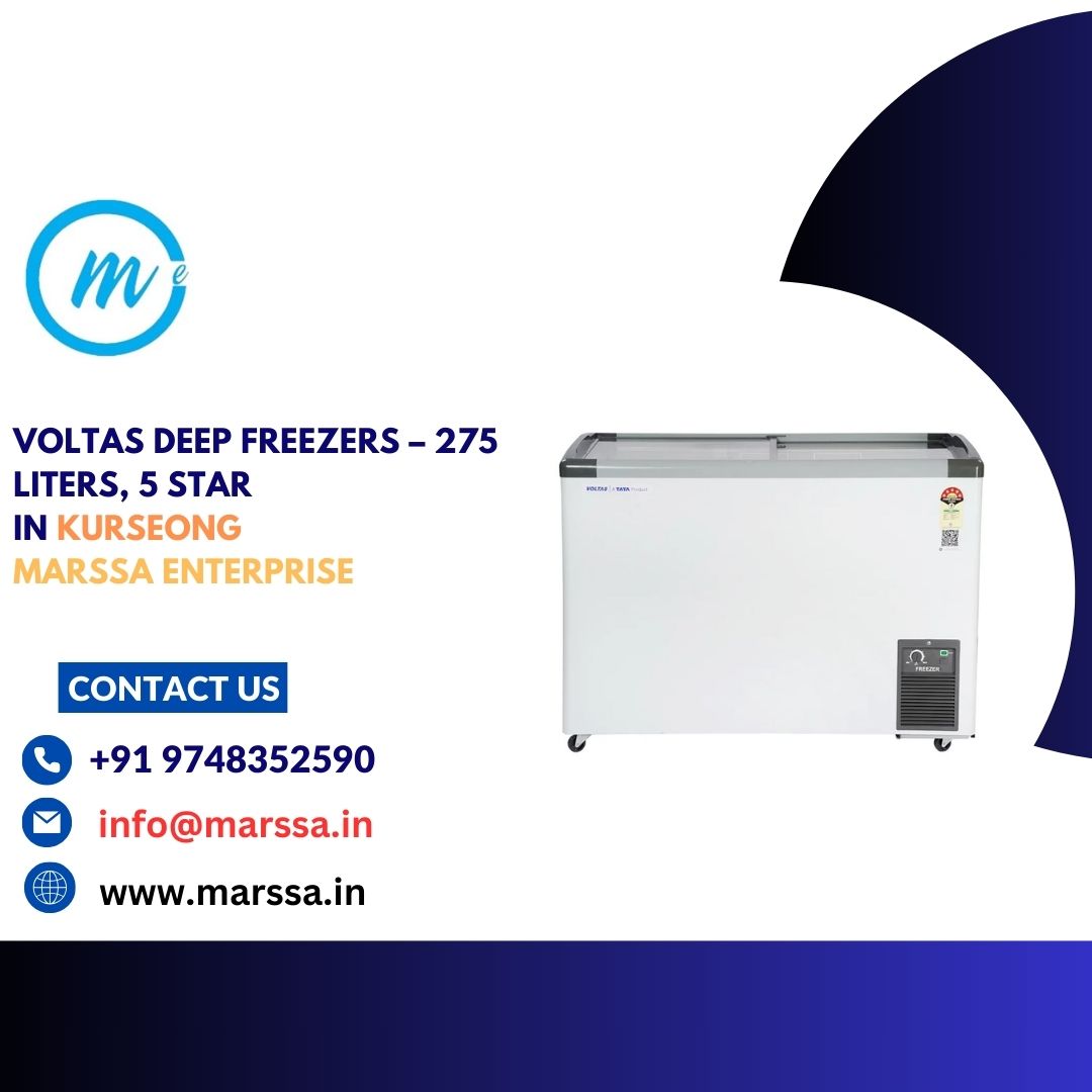 Voltas Deep Freezers – 275 Liters, 5 Star in Kurseong Marssa Enterprise