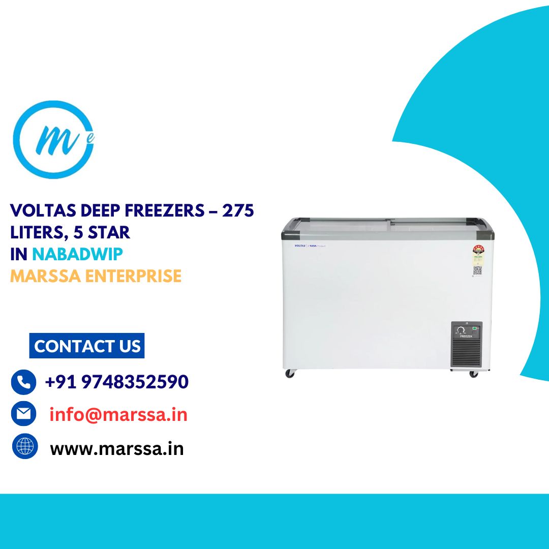 Voltas Deep Freezers – 275 Liters, 5 Star in Nabadwip Marssa Enterprise