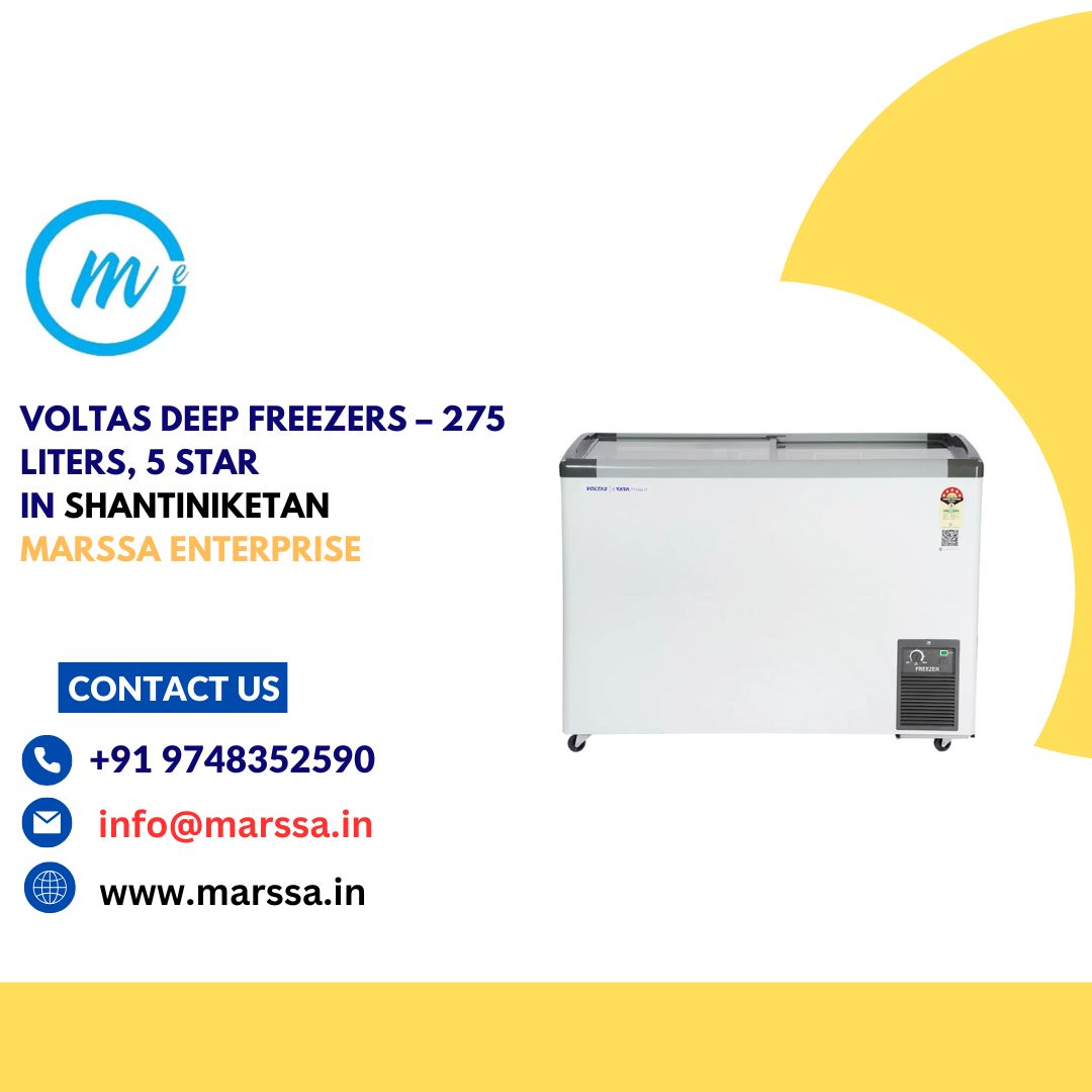 Voltas Deep Freezers – 275 Liters, 5 Star in Shantiniketan Marssa Enterprise
