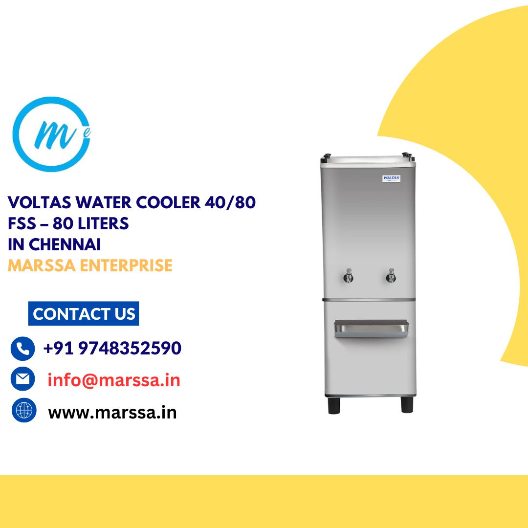 Voltas Water Cooler 40/80 FSS – 80 Liters in Chennai Marssa Enterprise