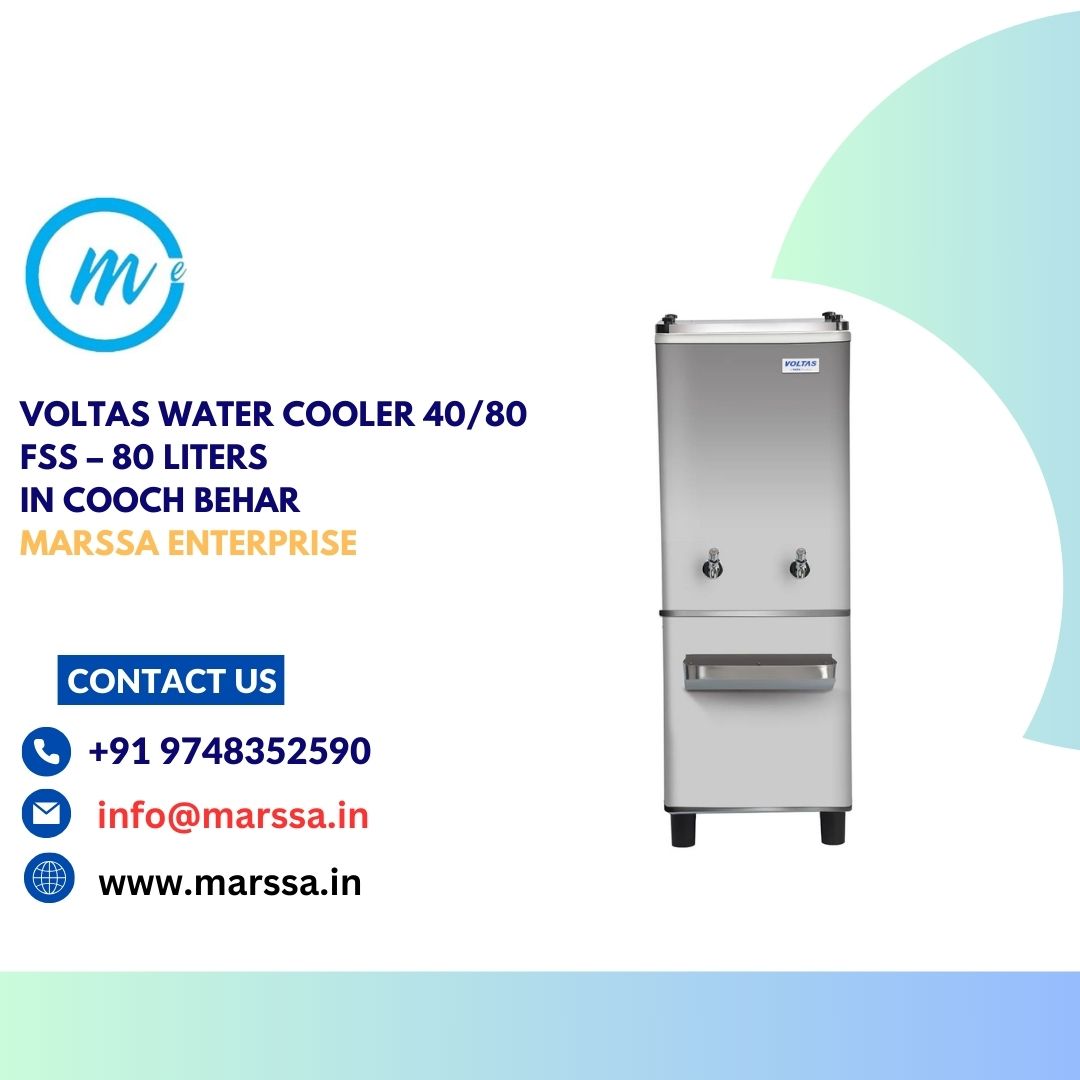 Voltas Water Cooler 40/80 FSS – 80 Liters in Cooch Behar Marssa Enterprise