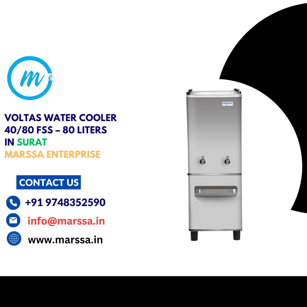 Voltas Water Cooler 40/80 FSS – 80 Liters in Surat Marssa Enterprise