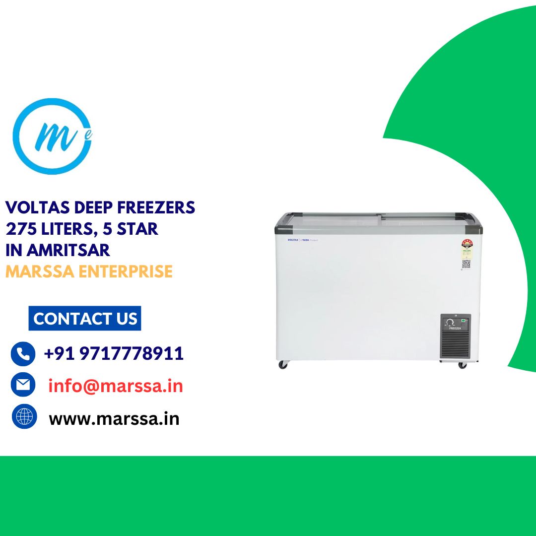 Voltas Deep Freezers 275 Liters, 5 Star in Amritsar Marssa Enterprise