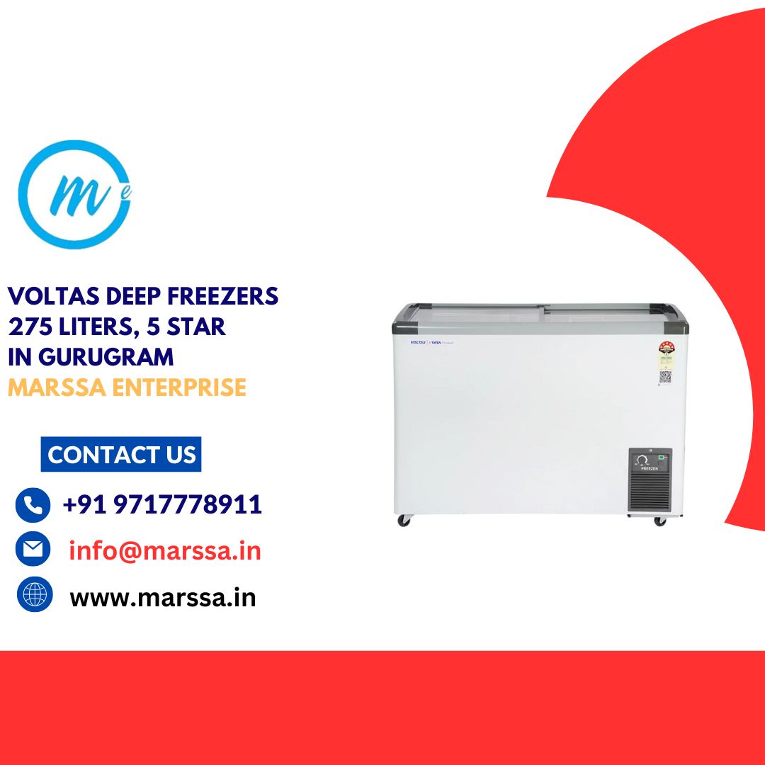 Voltas Deep Freezers 275 Liters, 5 Star in Gurugram Marssa Enterprise