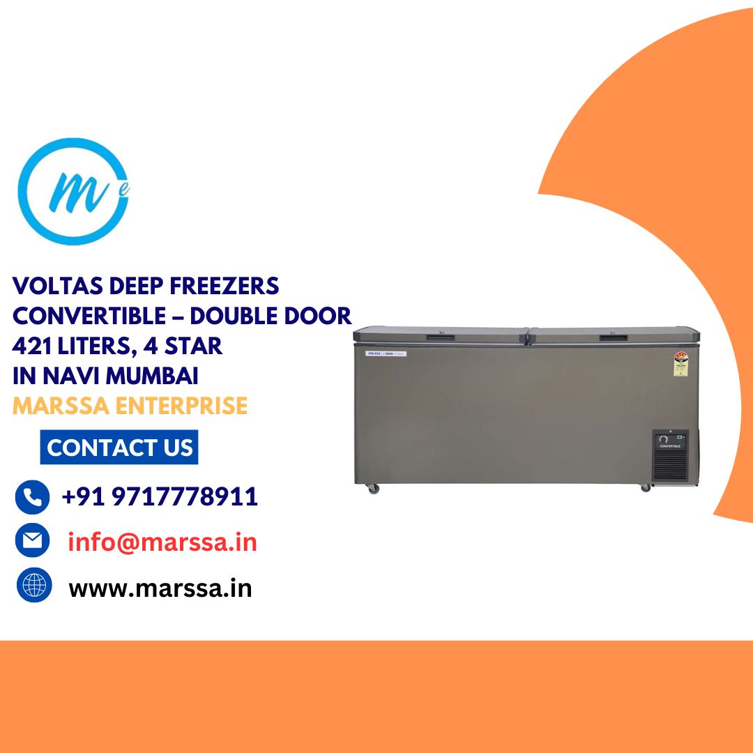 Voltas Deep Freezers Convertible – Double Door 421 Liters, 4 Star in Navi Mumbai Marssa Enterprise