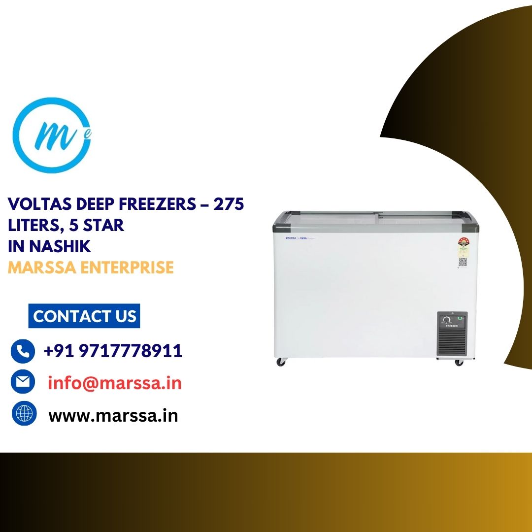 Voltas Deep Freezers – 275 Liters, 5 Star in Nashik Marssa Enterprise