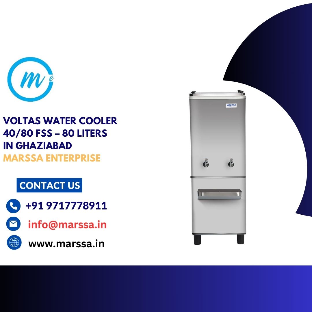 Voltas Water Cooler 40/80 FSS – 80 Liters in Ghaziabad Marssa Enterprise