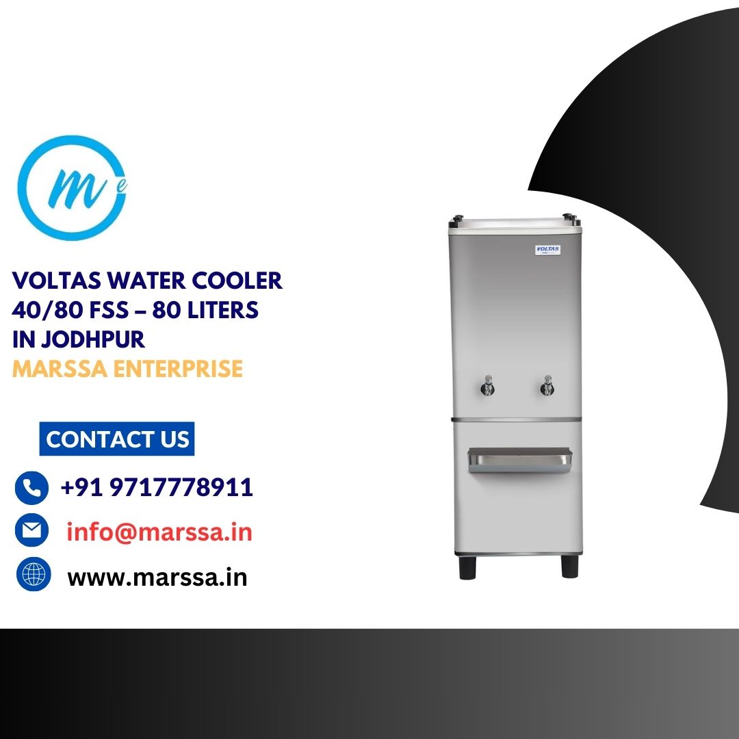 Voltas Water Cooler 40/80 FSS – 80 Liters in Jodhpur Marssa Enterprise