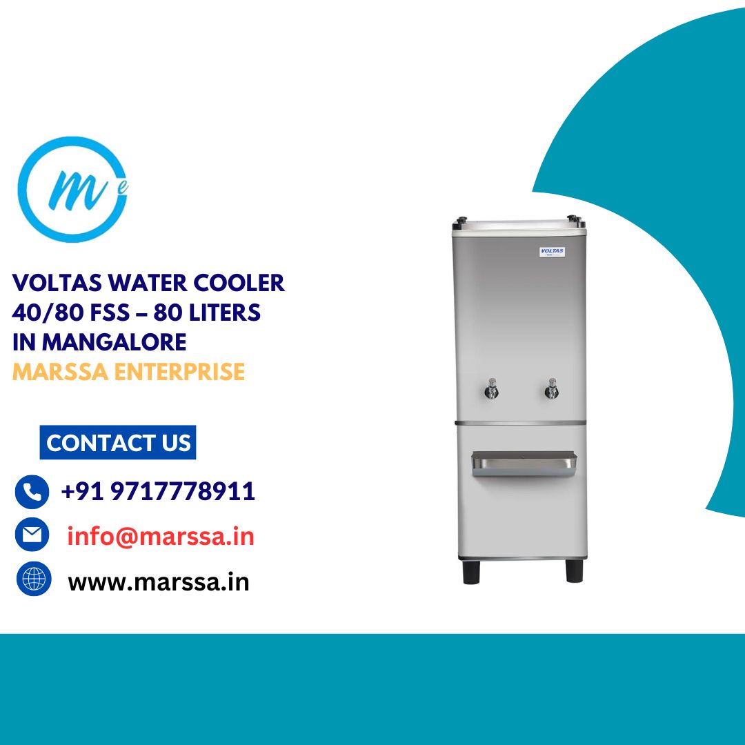 Voltas Water Cooler 40/80 FSS – 80 Liters in Mangalore Marssa Enterprise