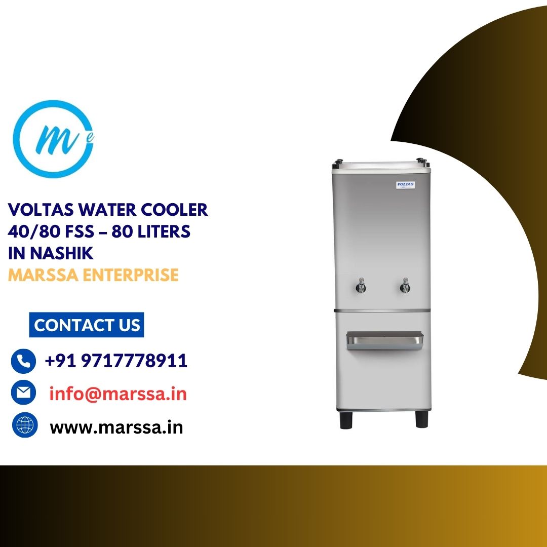 Voltas Water Cooler 40/80 FSS – 80 Liters in Nashik Marssa Enterprise