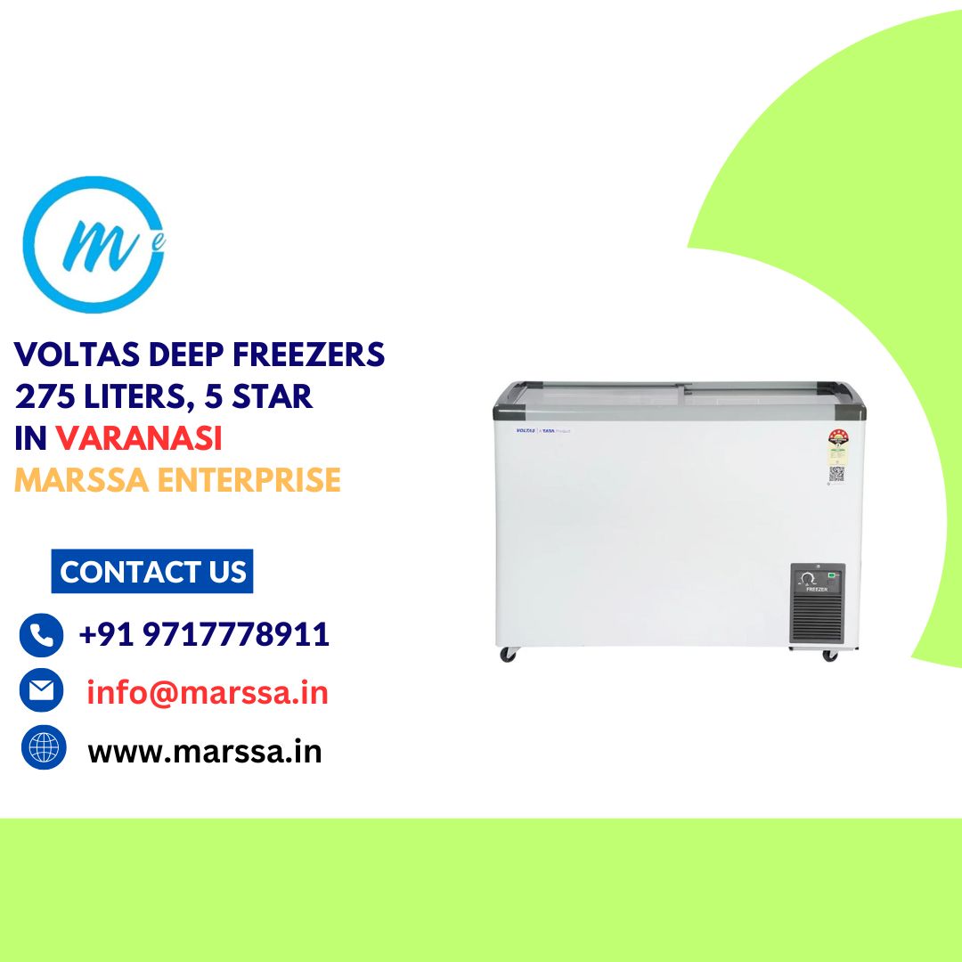 Voltas Deep Freezers 275 Liters, 5 Star In Varanasi Marssa Enterprise