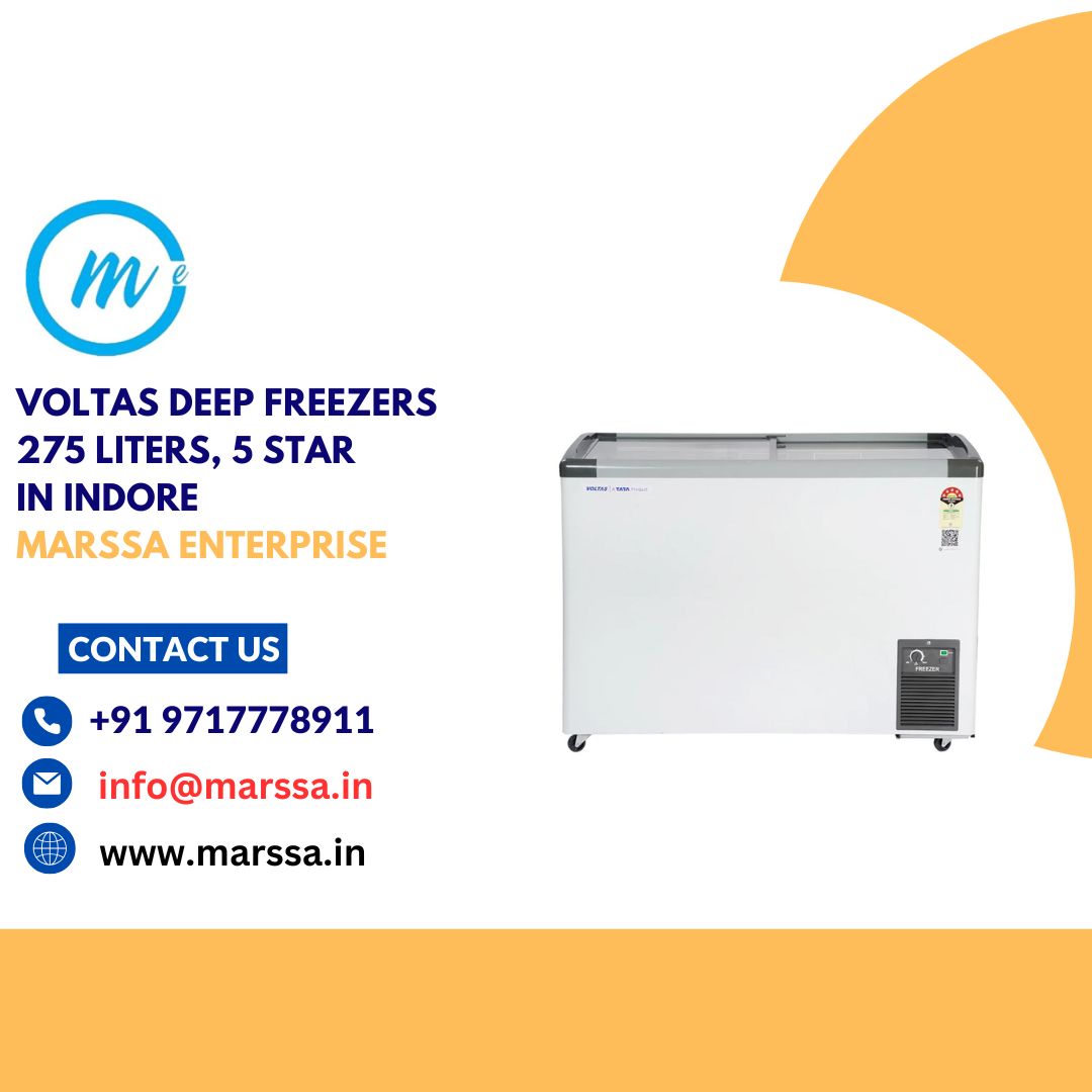 Voltas Deep Freezers 275 Liters, 5 Star in Indore Marssa Enterprise
