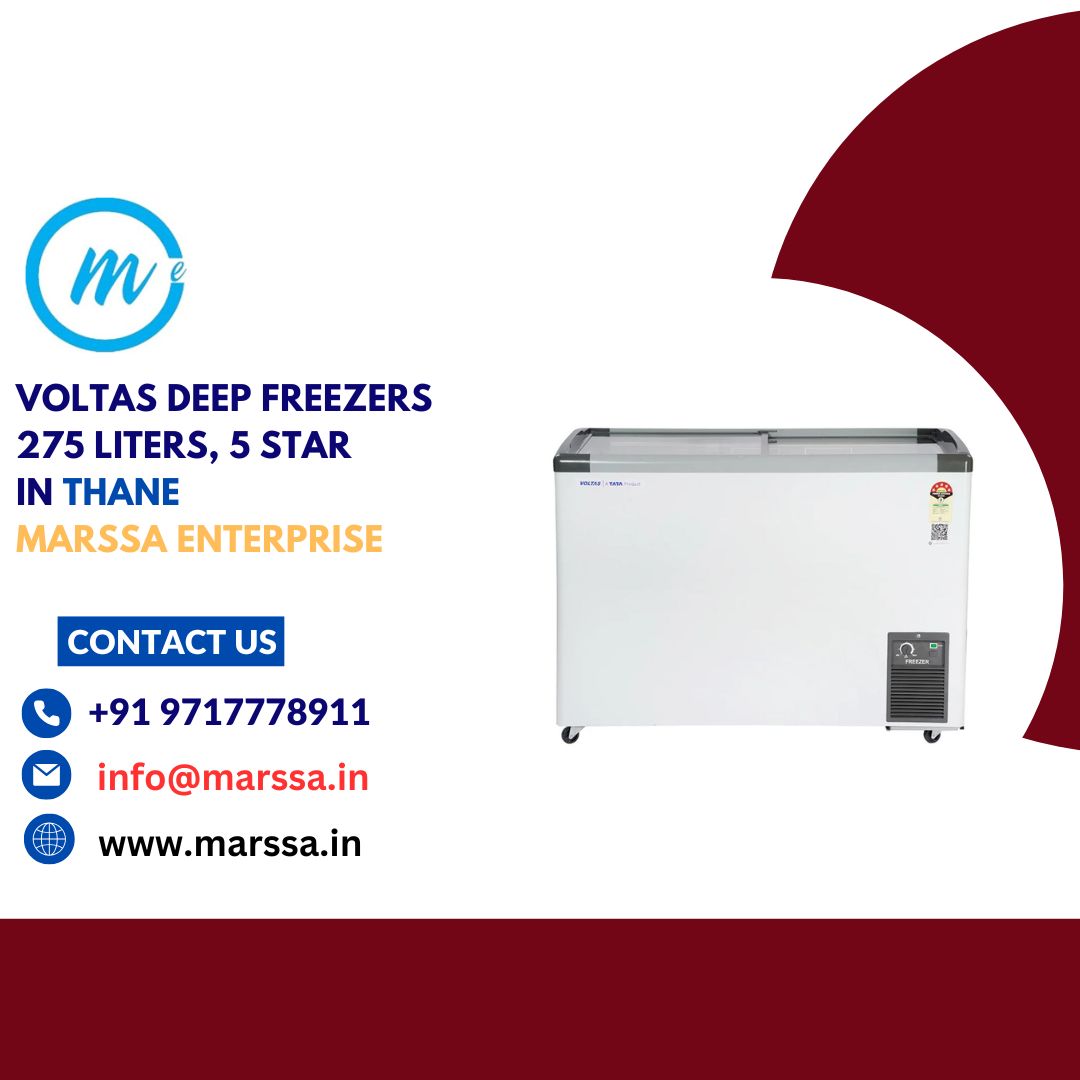 Voltas Deep Freezers 275 Liters, 5 Star in Thane Marssa Enterprise