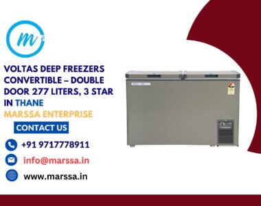 Voltas Deep Freezers Convertible – Double Door 277 Liters, 3 Star in Thane Marssa Enterprise